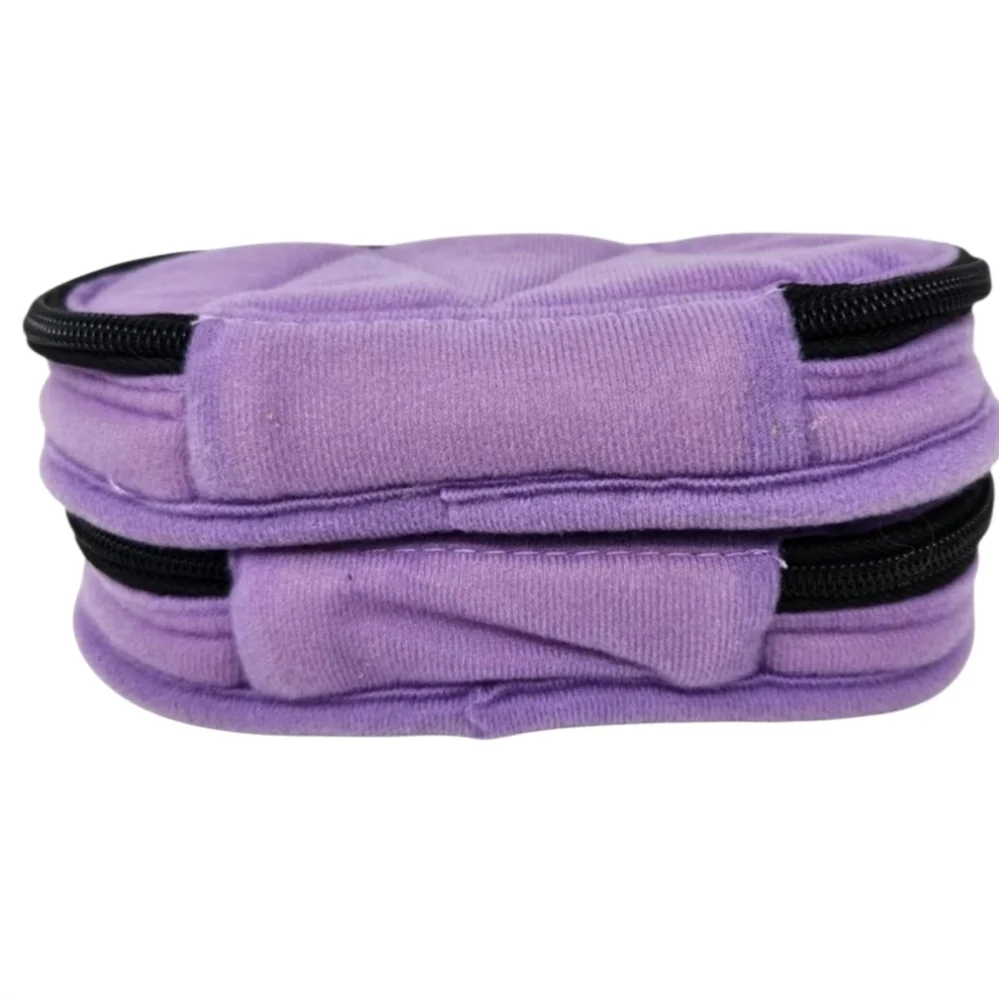 Essential Oil Strorage Travel Zip Cases Padded Lot Of 2